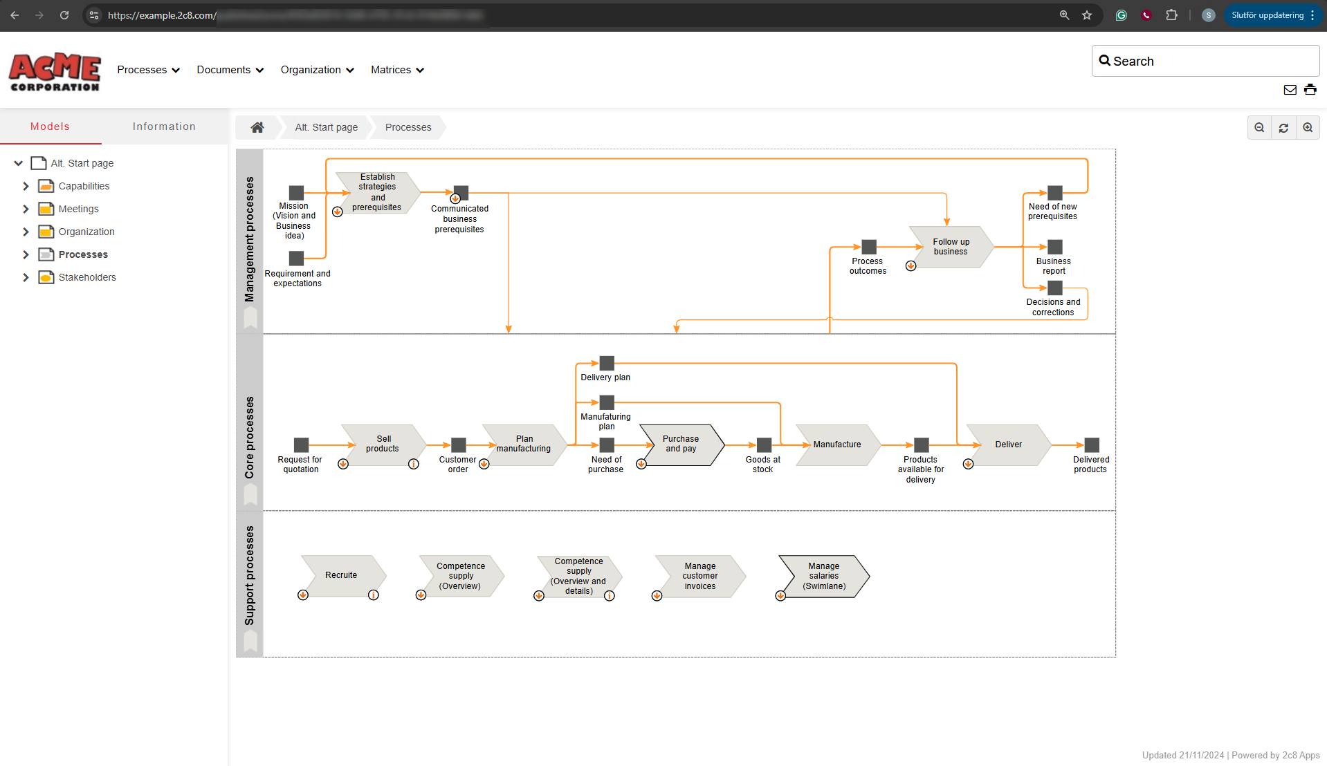 screenshot of 2c8 Apps